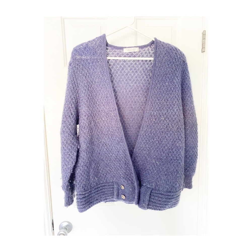 🌟🍃🍂Vintage Purple Cardigan